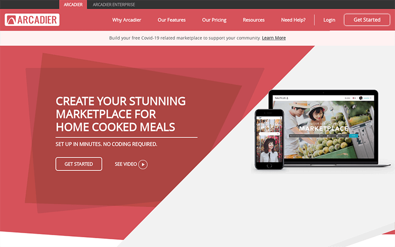 Arcadier - SaaS Marketplace Platform