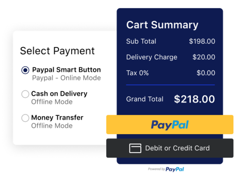 Paypal payment