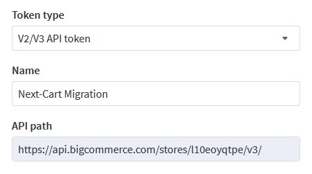 BigCommerce API Path