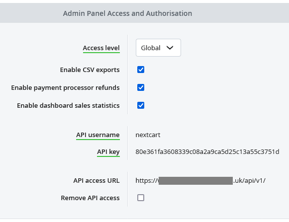 Bluepark API