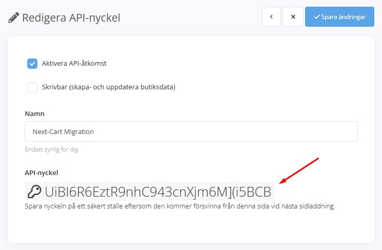 Quickbutik API Key