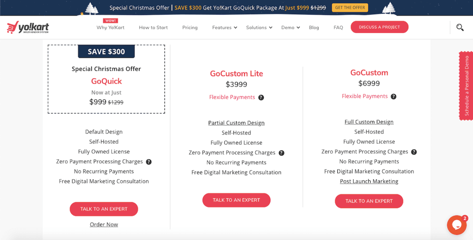 Yo!Kart pricing