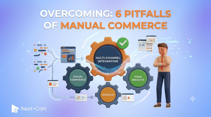 6 pitfalls of managing social commerce, Amazon, and your main website manually