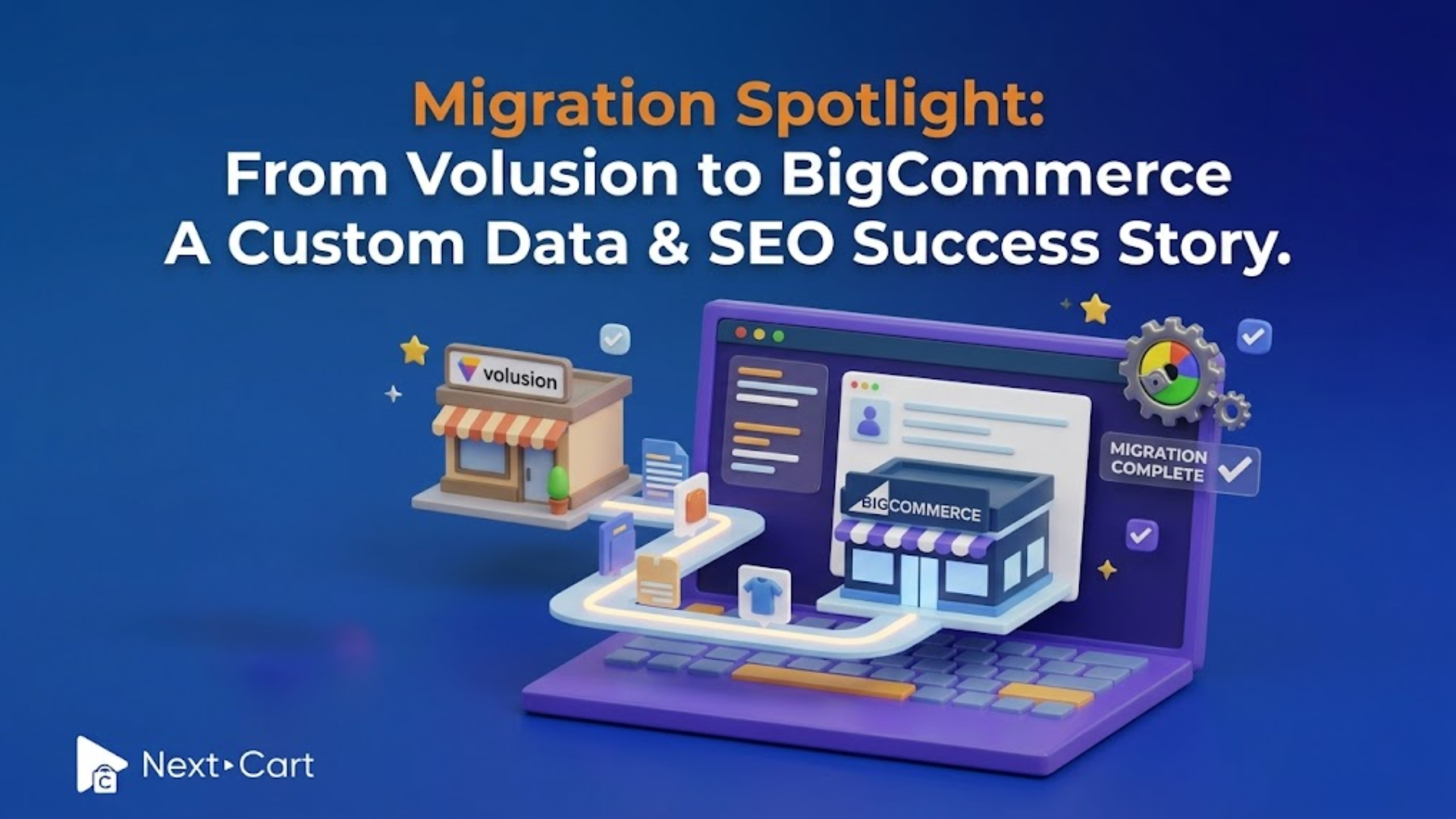 A custom migration from Volusion to BigCommerce for The Guitar Sanctuary store 