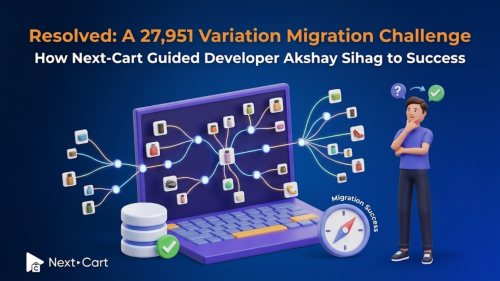 How Next-Cart resolved a 27,951 variation migration for developer Akshay Sihag