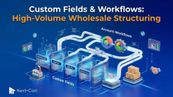 Structuring custom fields and account workflows for high-volume wholesale