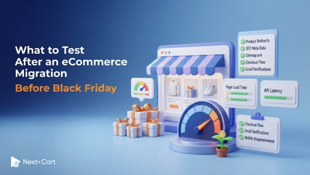Que tester après une migration e-commerce avant le Black Friday